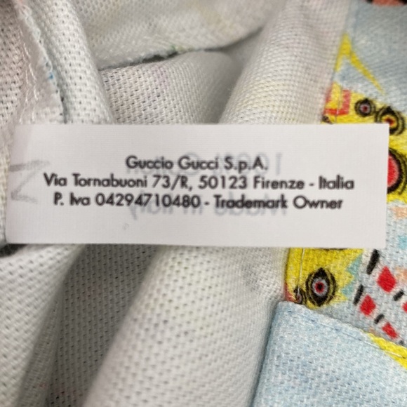 Gucci Monsters Tote/Shopper Bag-100% COTTON. - Picture 6 of 8